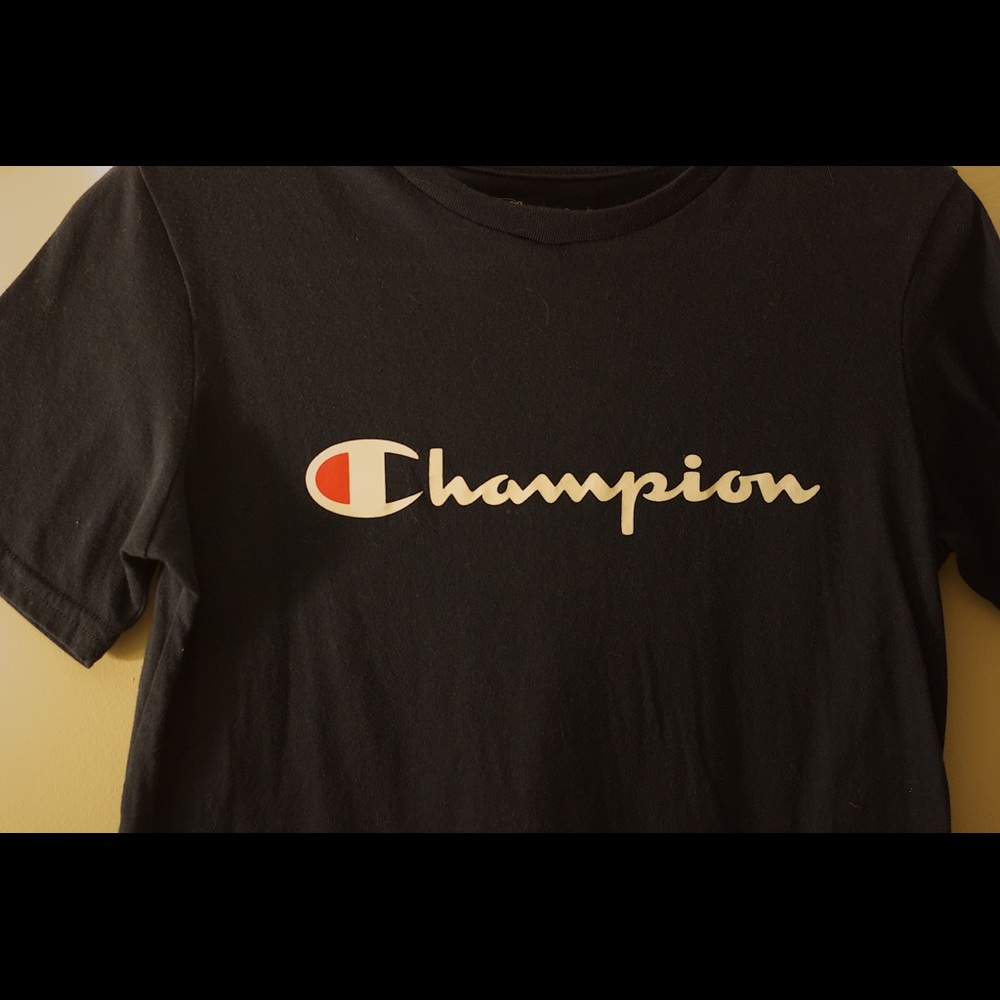 Navy Blue Champion short-sleeve tee